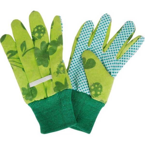 Gants de jardinage pour enfant en coton et polyester