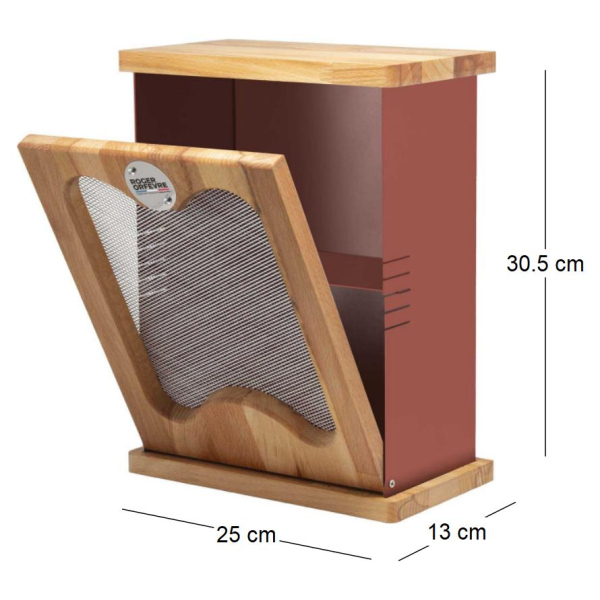 Garde-manger en acier galvanisé et bois - 7
