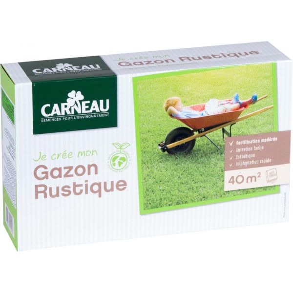 Gazon rustique implantation rapide tous terrains