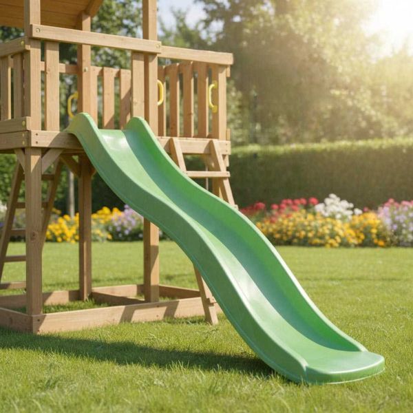 Glissière de toboggan avec vague en PEHD Tweeb 175cm - KBT