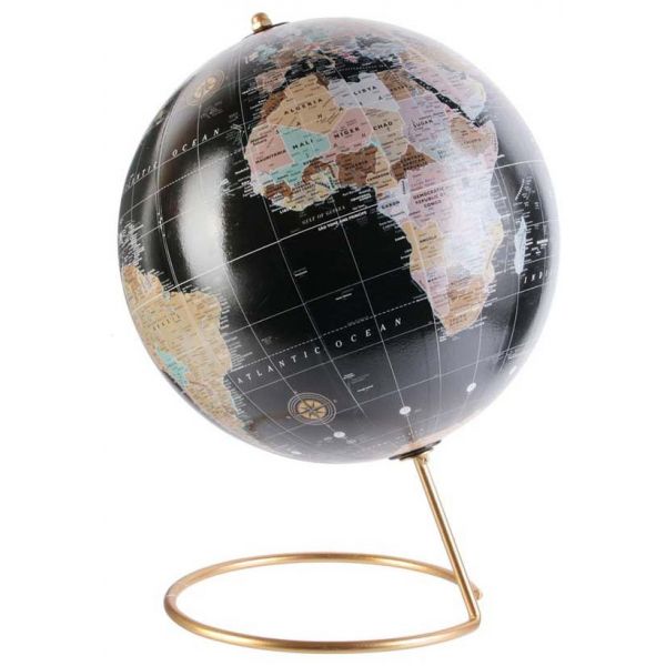 Globe terrestre Happy working 21 cm