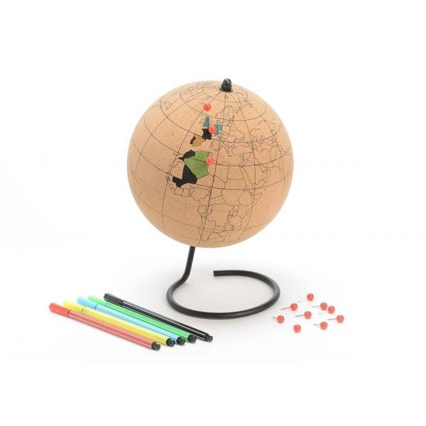 Globe terrestre à colorier - AMADEUS