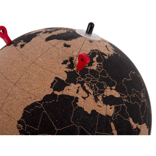 Globe terrestre en liège World - PRE-1513