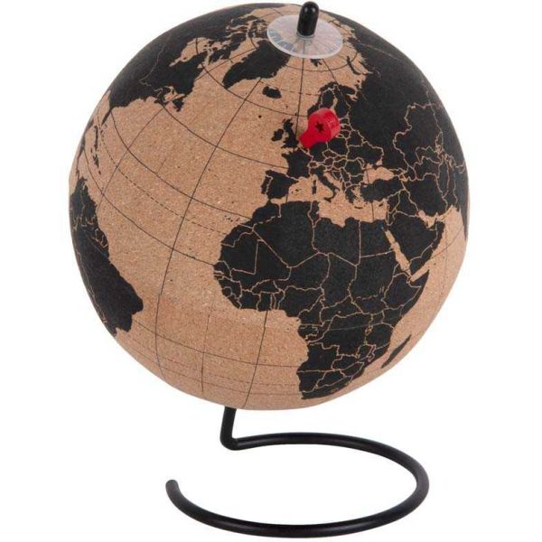 Globe terrestre en liège World