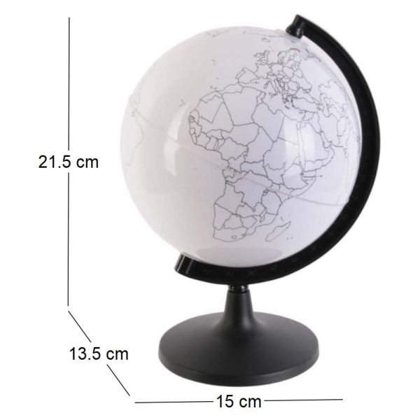 Globe terrestre à personnaliser - 5,05