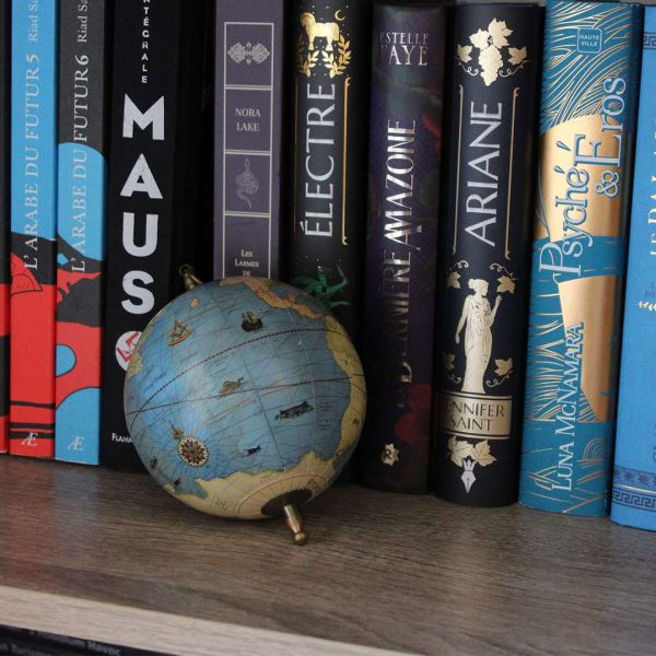 Globe terrestre à suspendre 10 cm - BAT-0158