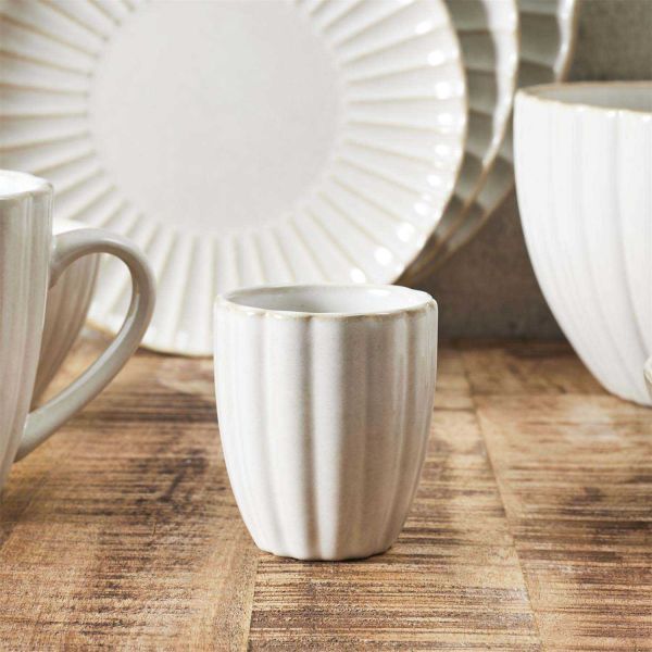 Gobelet espresso en grès Vlora (Lot de 6) - THE HOME DECO FACTORY