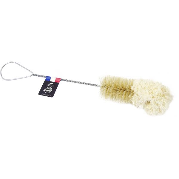 Goupillon gourde en fibres de coton et soie