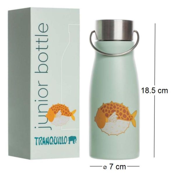 Gourde enfant en acier inoxydable 500ml - TRANQUILLO