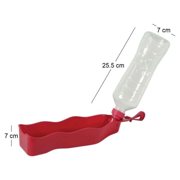 Gourde en plastique pliable Bivouak - ZOL-2295