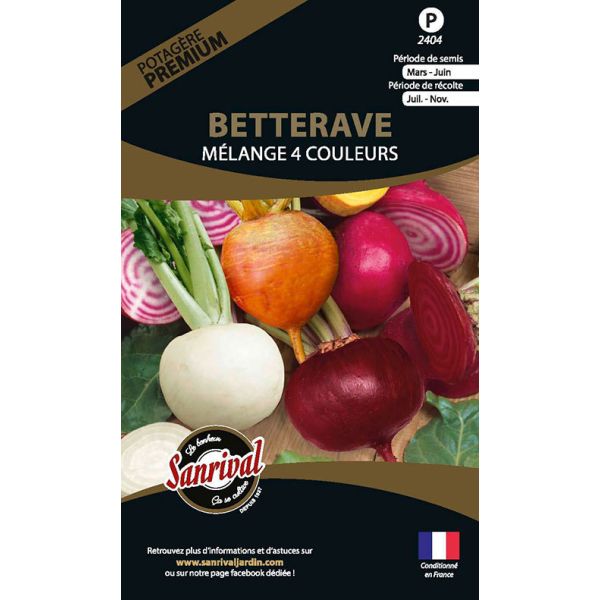 Graines potagères premium betterave