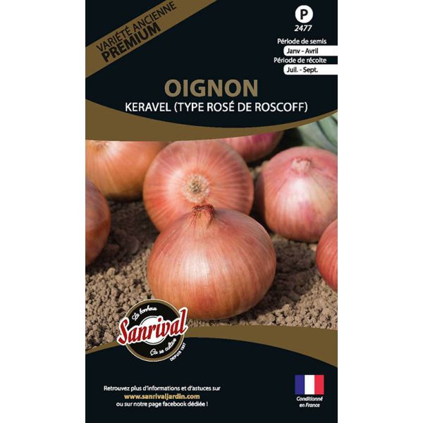 Graines potagères premium oignon