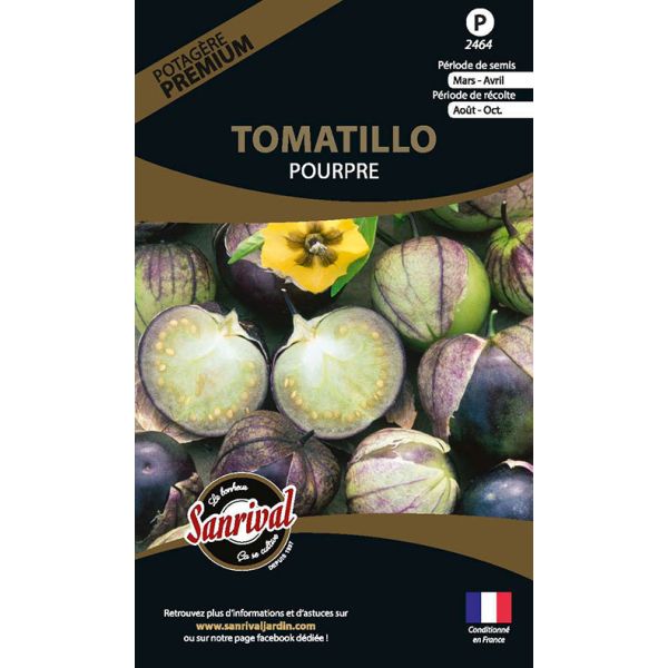 Graines potagères premium tomatillo