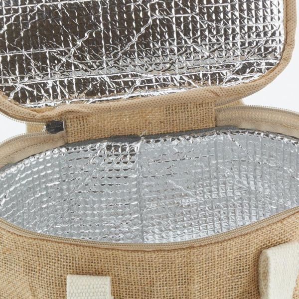 Sac lunch isotherme en jute - 9,90