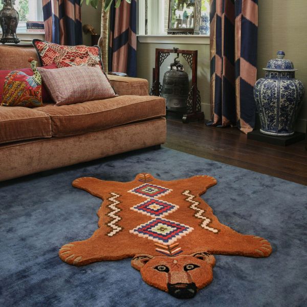 Grand tapis en laine Ours - 159