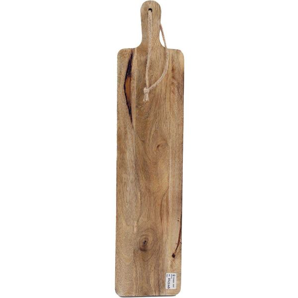 Grande planche apéro en manguier 70 x 16 cm - SIL