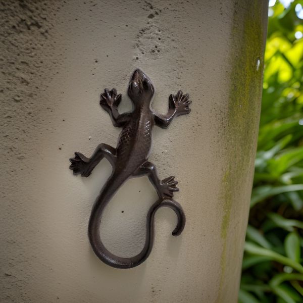 Grande salamandre en fonte 16 x 8 cm - LA GRANDE PRAIRIE