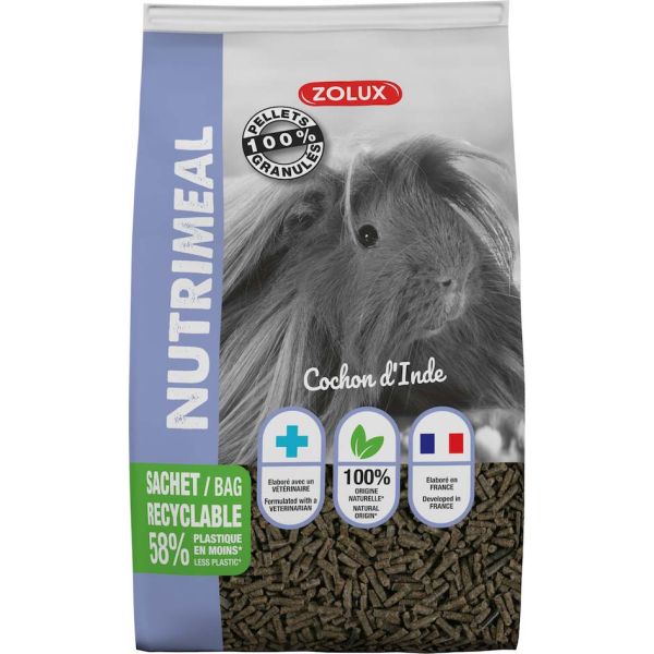 Granulés pour cochon d'inde Nmeals 2.5 kg - ZOLUX