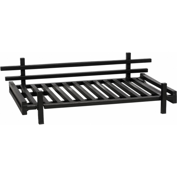 Grille de cheminée en acier 52 cm - 119
