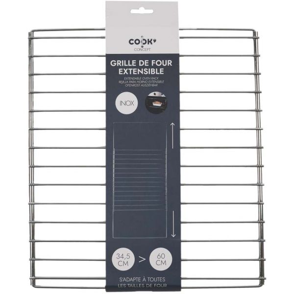 Grille de four en inox extensible - 11,90