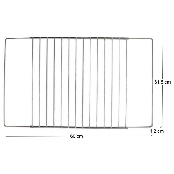 Grille de four en inox extensible - 5
