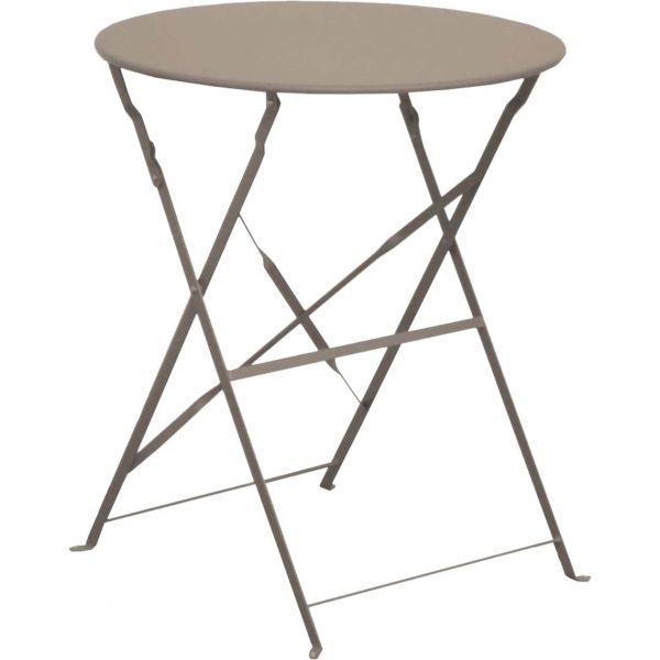 Table ronde en acier 60 cm Cuba