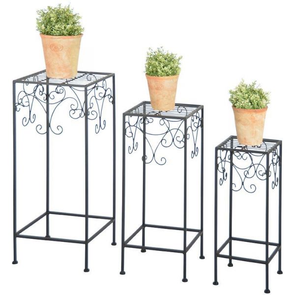 Guéridons pour plantes (Lot de 3) - 7