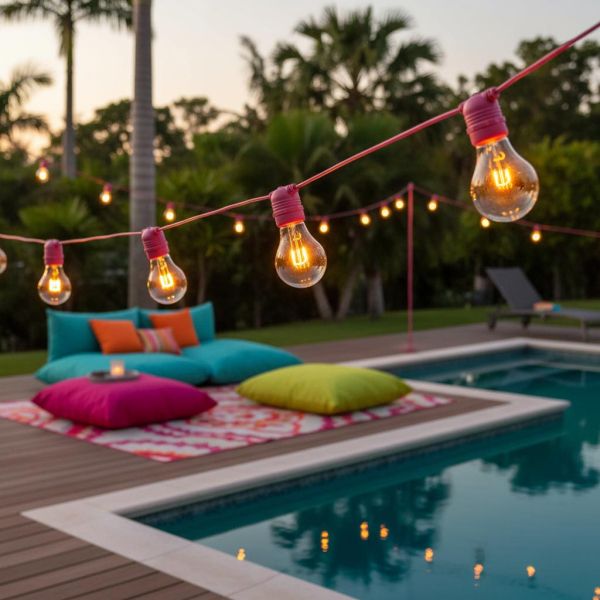 Guirlande lumineuse led 10 ampoules Allegra - NEWGARDEN