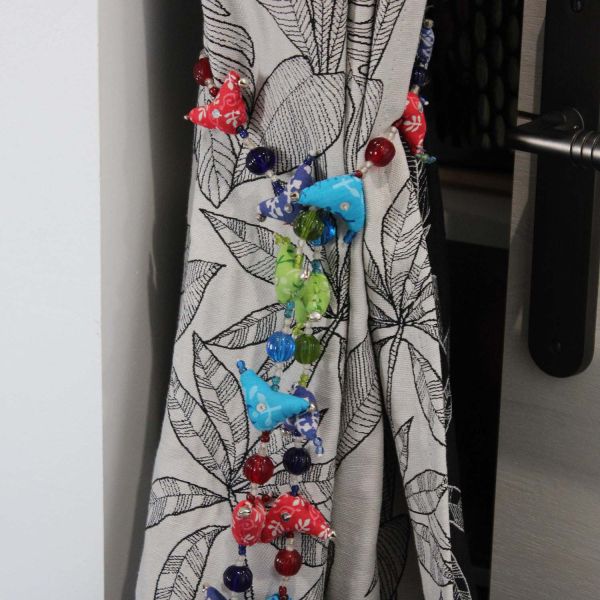 Guirlande oiseaux colorés en tissu 140 cm - TRANQUILLO