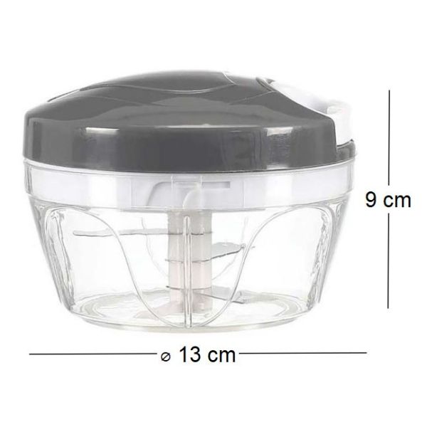 Hachoir manuel 3 lames avec fil - 5