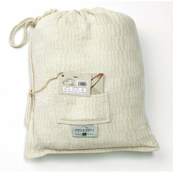 Hamac artisanal XXL en coton Rio - AMZ-0242