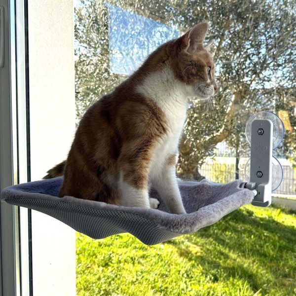 Hamac pour chat spécial fenêtre été hiver Rio - 5