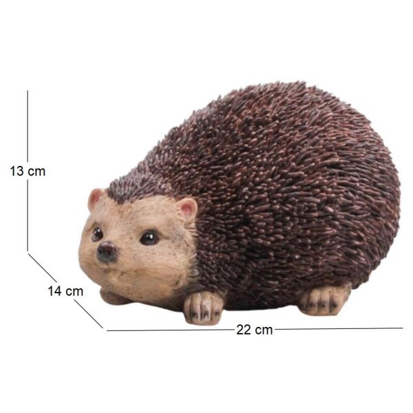 Hérisson en résine 22 x 14 x 13 cm - Farmwood animals