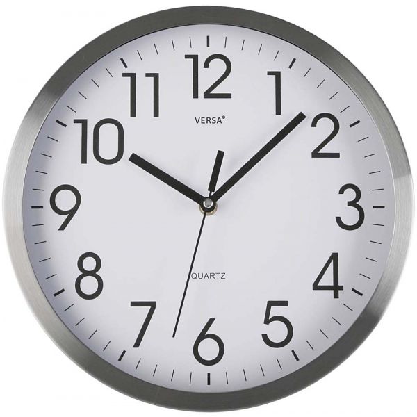Horloge en aluminium Dos 30.5 cm