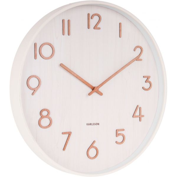 Horloge en bois Pure 40 cm