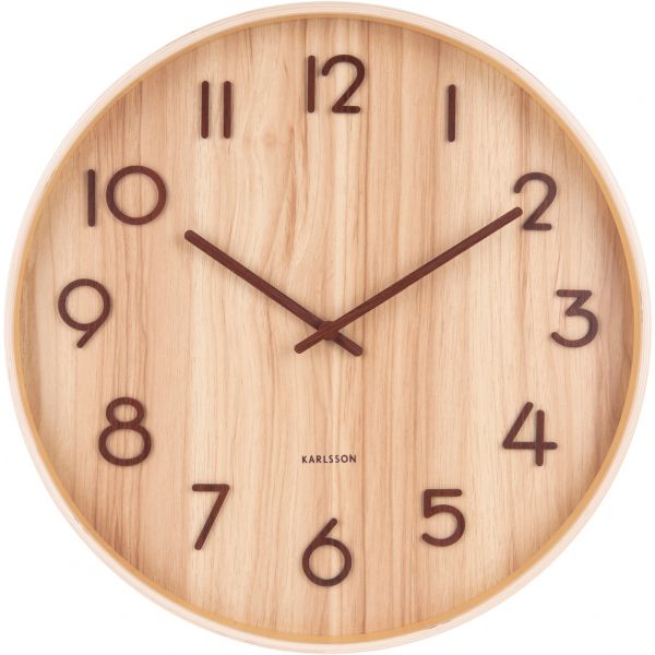 Horloge en bois Pure 40 cm - PRE-0385