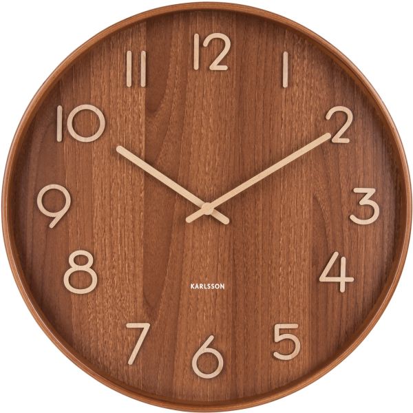 Horloge en bois Pure 40 cm - PRE-0384