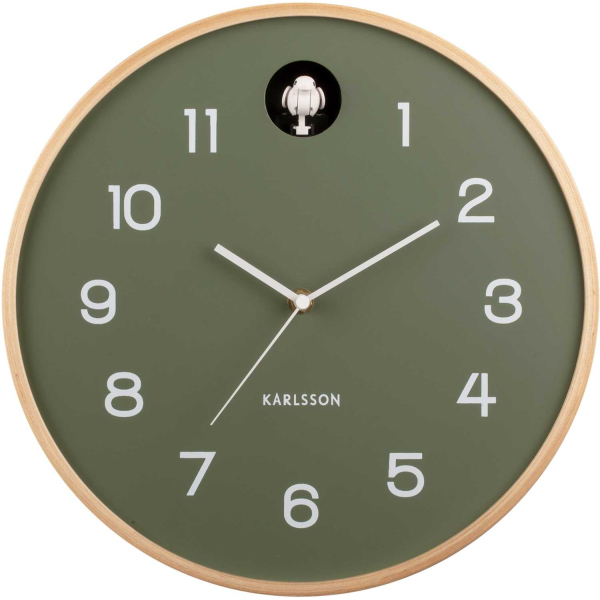 Horloge en bois de bouleau Natural Cuckoo - 84,90
