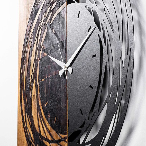 Horloge en bois et métal Clock - 68,90