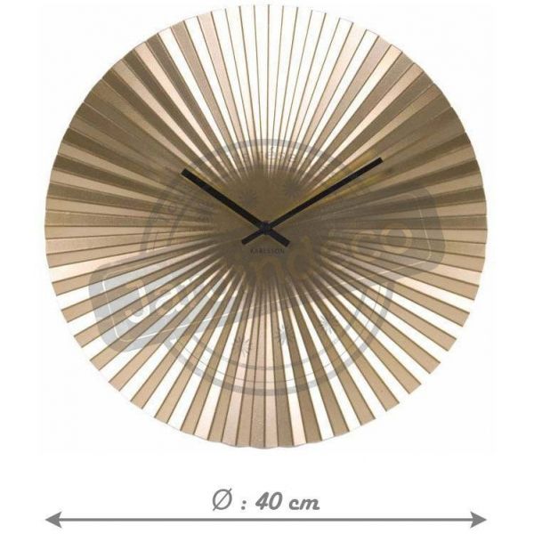 Horloge design en métal Sensu - PRE-0196