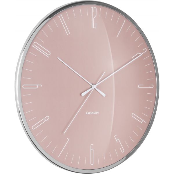 Horloge avec dôme en verre Dragonfly