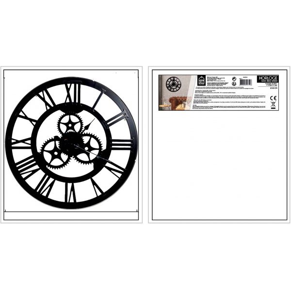Horloge avec engrenage 70 cm - CMP-3156