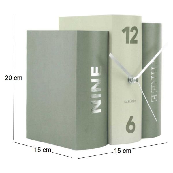 Horloge 3 livres Book - 6