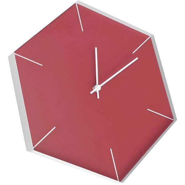 Horloge loft Héxagona 30 x 35 cm