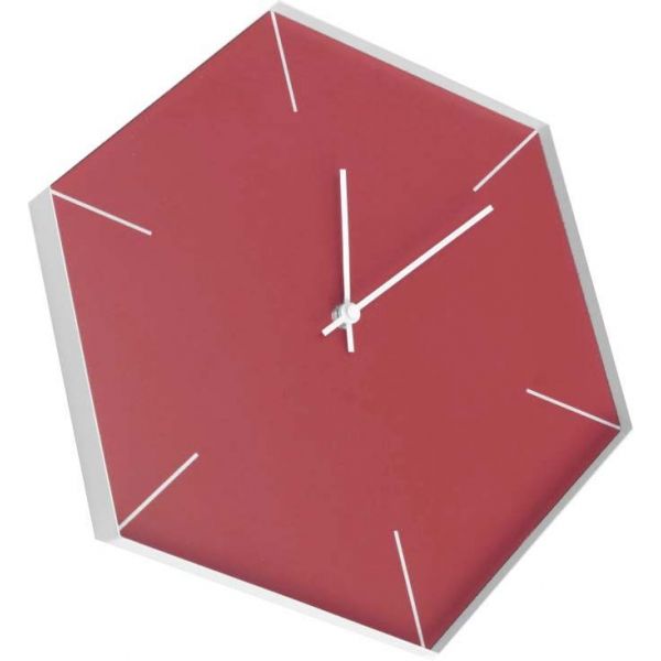 Horloge loft Héxagona 30 x 35 cm