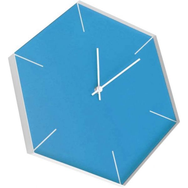 Horloge loft Héxagona 30 x 35 cm