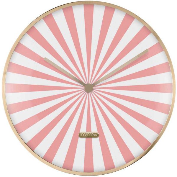 Horloge en métal Candy Swirl Dome - KARLSSON