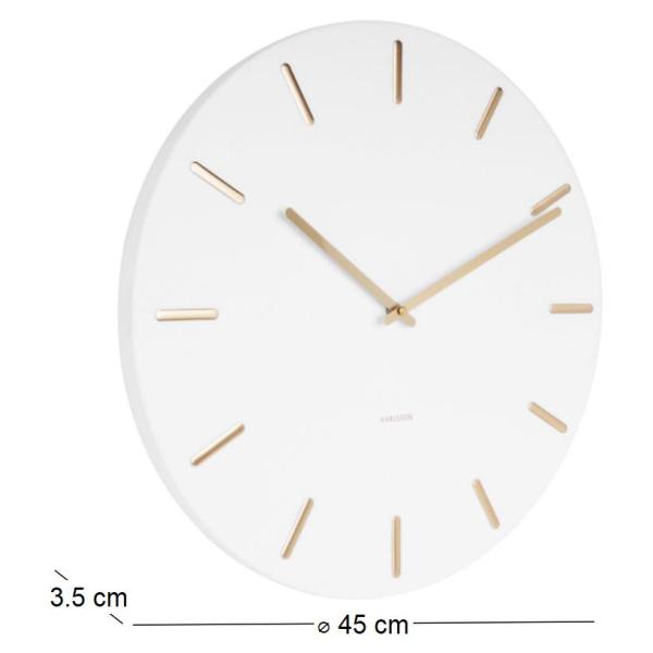Horloge en métal Charme 45 cm - 5