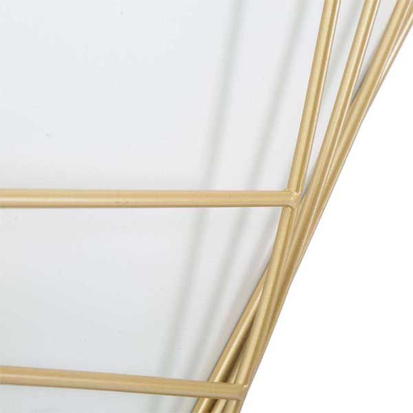 Horloge en métal Goldy line 85 x 6 x 85 cm - 5