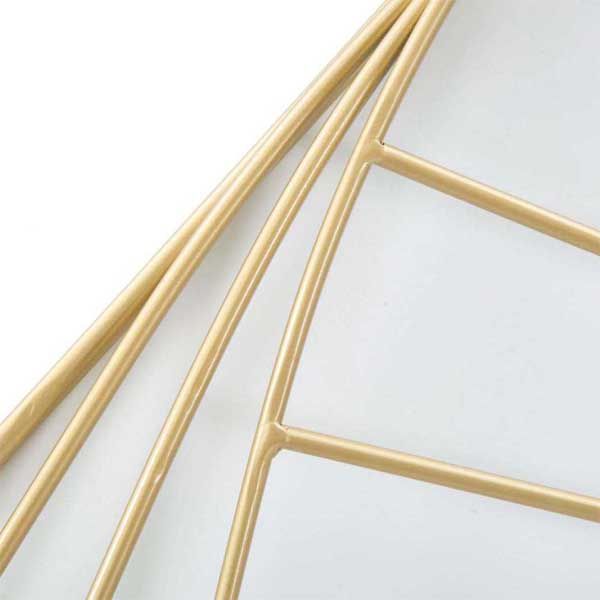 Horloge en métal Goldy line 85 x 6 x 85 cm - 6